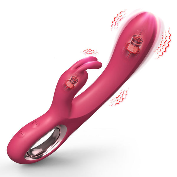 Rabbit Thrusting Vibrator with Clitoral Licking Feature