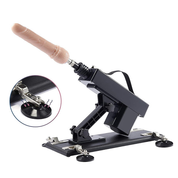 Intense Thrusting Machine with Realistic Dildo for Ultimate Pleasure