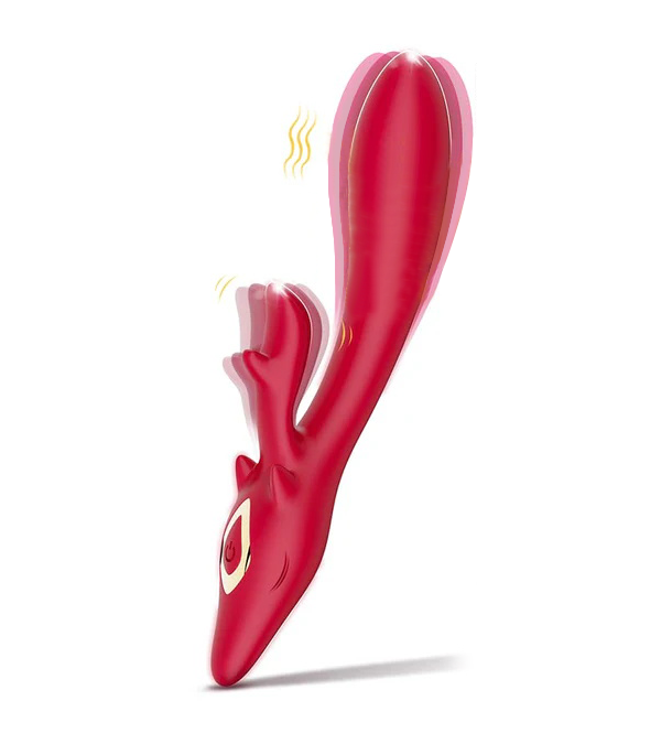 Deer G-Spot Vibe with Clitoral Massaging Function